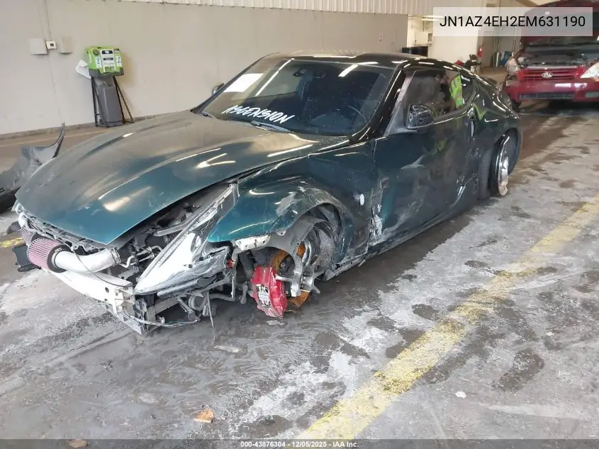 JN1AZ4EH2EM631190 2014 Nissan 370Z