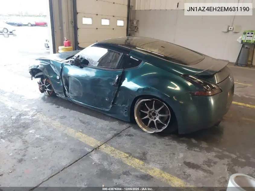 JN1AZ4EH2EM631190 2014 Nissan 370Z