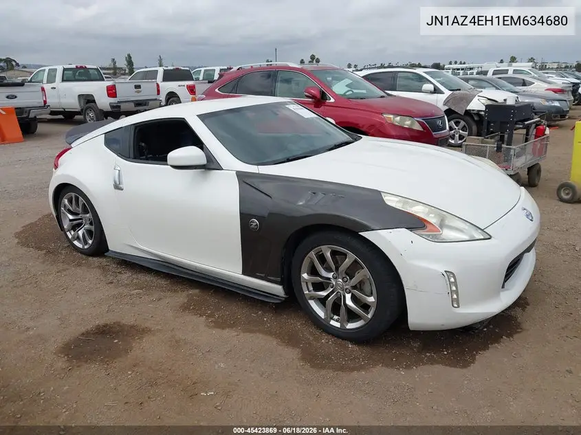 2014 Nissan 370Z VIN: JN1AZ4EH1EM634680 Lot: 45423869