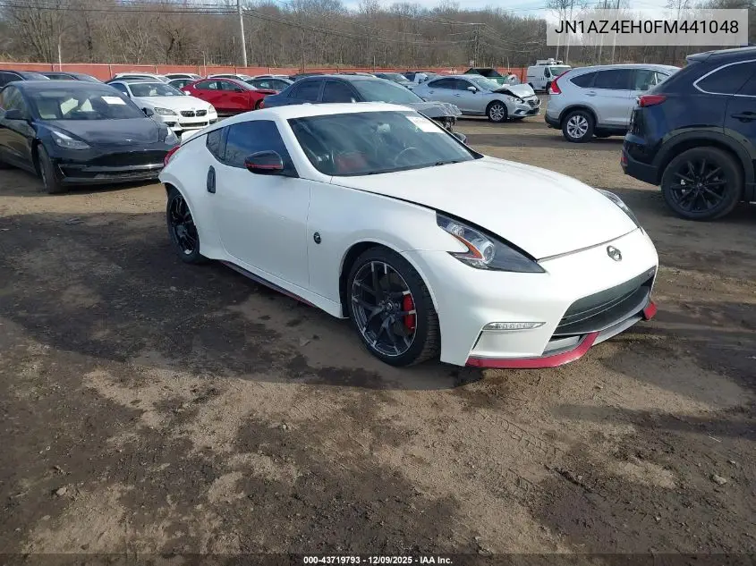 2015 Nissan 370Z Nismo Tech VIN: JN1AZ4EH0FM441048 Lot: 43719793