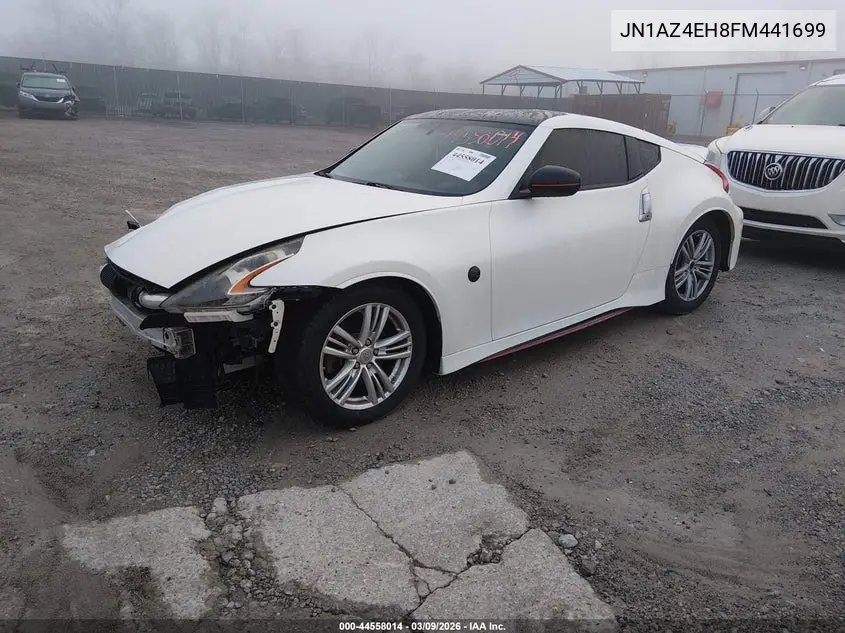 2015 Nissan 370Z Nismo Tech VIN: JN1AZ4EH8FM441699 Lot: 44558014