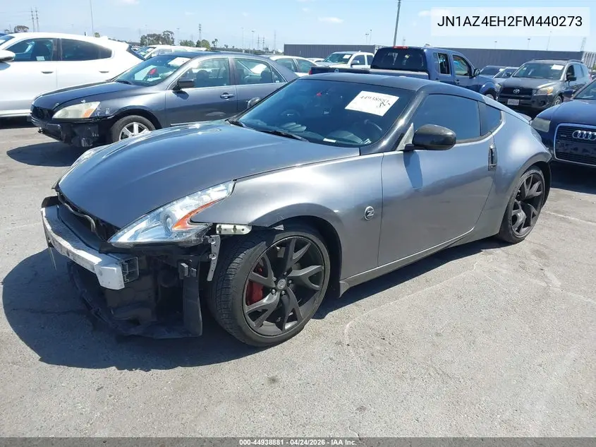 2015 Nissan 370Z Sport Tech VIN: JN1AZ4EH2FM440273 Lot: 44938881