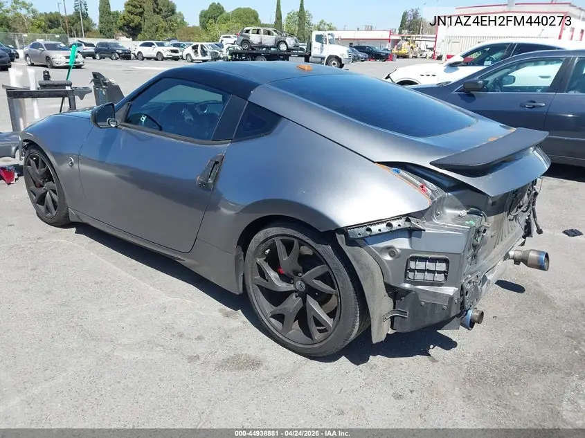 2015 Nissan 370Z Sport Tech VIN: JN1AZ4EH2FM440273 Lot: 44938881
