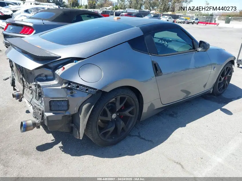 2015 Nissan 370Z Sport Tech VIN: JN1AZ4EH2FM440273 Lot: 44938881