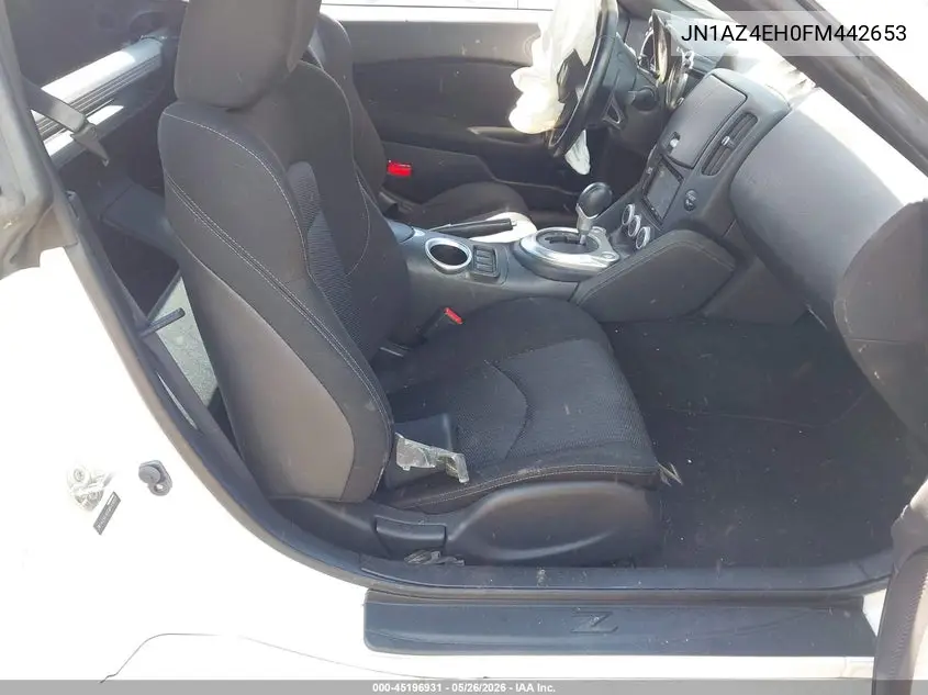2015 Nissan 370Z Sport VIN: JN1AZ4EH0FM442653 Lot: 45196931
