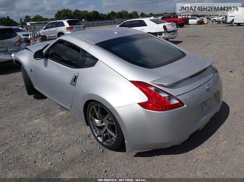 2015 Nissan 370Z Sport Tech VIN: JN1AZ4EH2FM442976 Lot: 45357915
