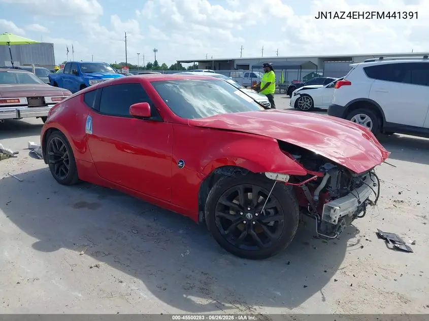 2015 Nissan 370Z VIN: JN1AZ4EH2FM441391 Lot: 45500283