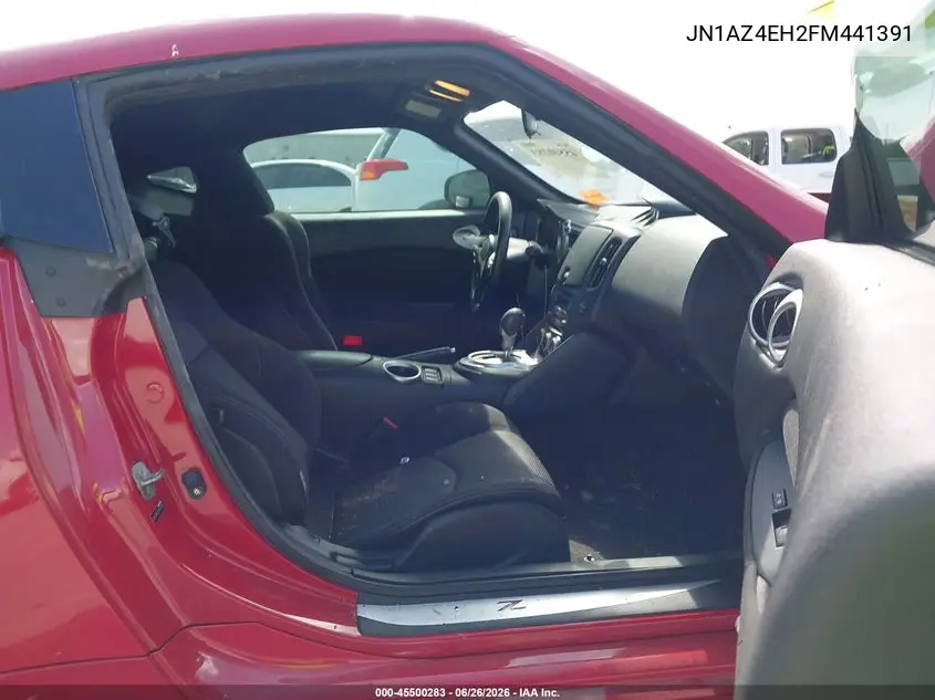 2015 Nissan 370Z VIN: JN1AZ4EH2FM441391 Lot: 45500283