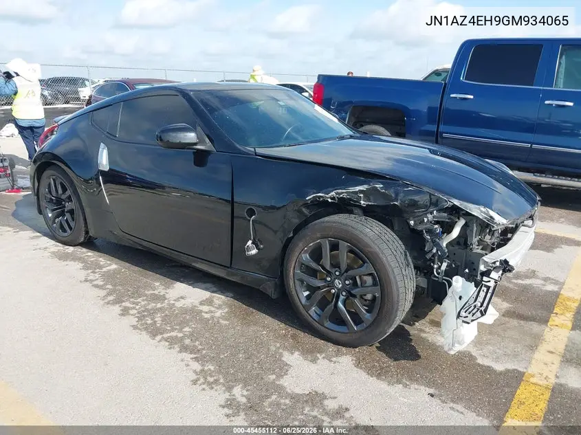 2016 Nissan 370Z Touring VIN: JN1AZ4EH9GM934065 Lot: 45455112