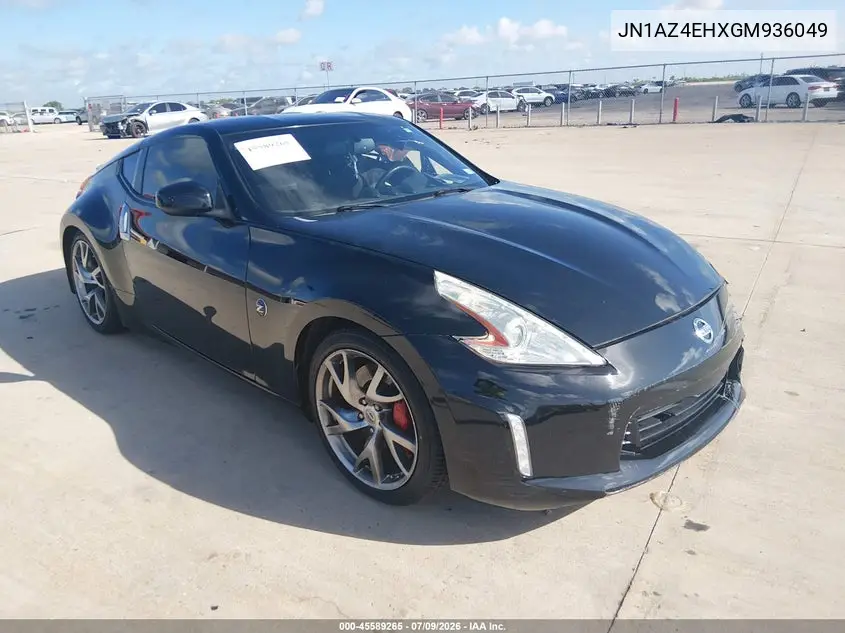2016 Nissan 370Z Sport Tech VIN: JN1AZ4EHXGM936049 Lot: 45589265