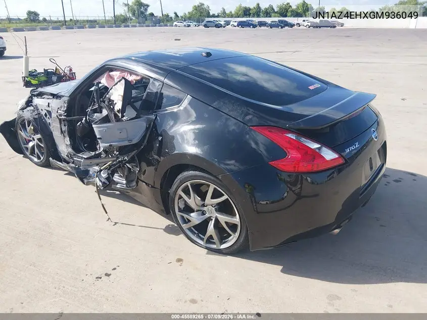 2016 Nissan 370Z Sport Tech VIN: JN1AZ4EHXGM936049 Lot: 45589265
