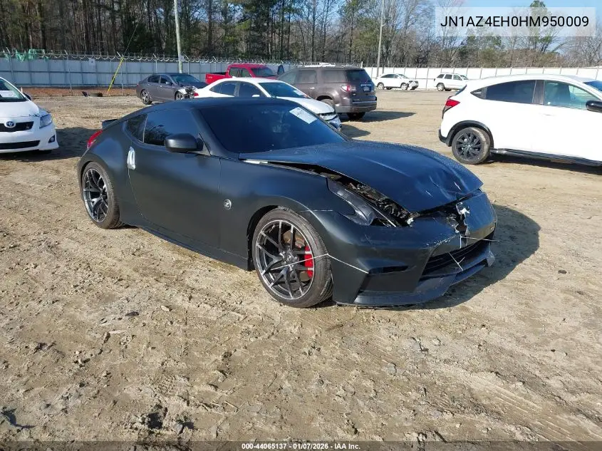 2017 Nissan 370Z Nismo Tech VIN: JN1AZ4EH0HM950009 Lot: 44065137