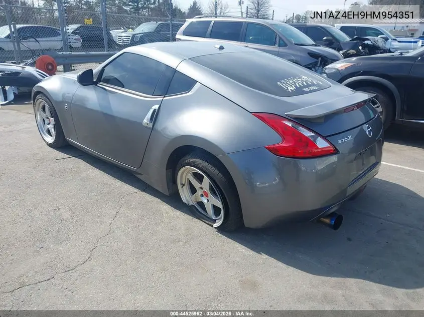 2017 Nissan 370Z Sport Tech VIN: JN1AZ4EH9HM954351 Lot: 44525962