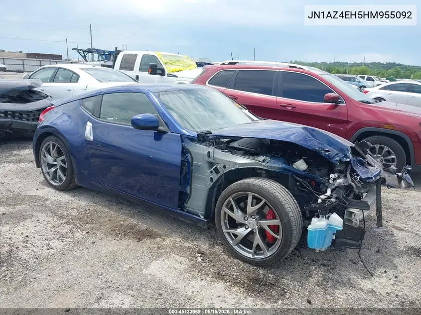 2017 Nissan 370Z Sport VIN: JN1AZ4EH5HM955092 Lot: 45133969