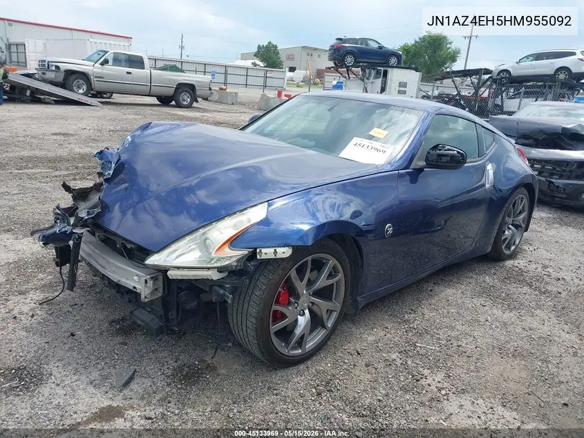 2017 Nissan 370Z Sport VIN: JN1AZ4EH5HM955092 Lot: 45133969