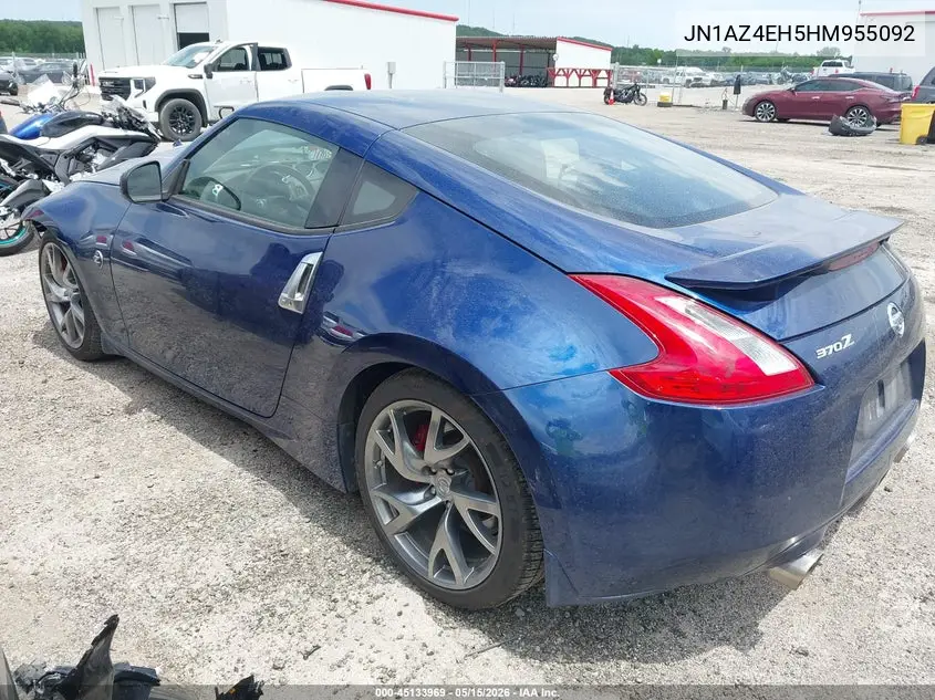 2017 Nissan 370Z Sport VIN: JN1AZ4EH5HM955092 Lot: 45133969