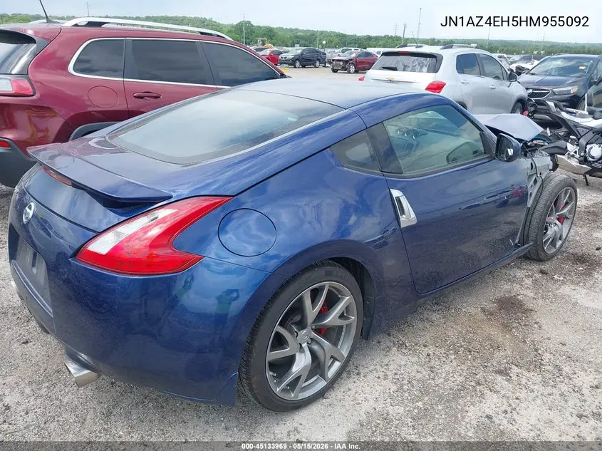 2017 Nissan 370Z Sport VIN: JN1AZ4EH5HM955092 Lot: 45133969