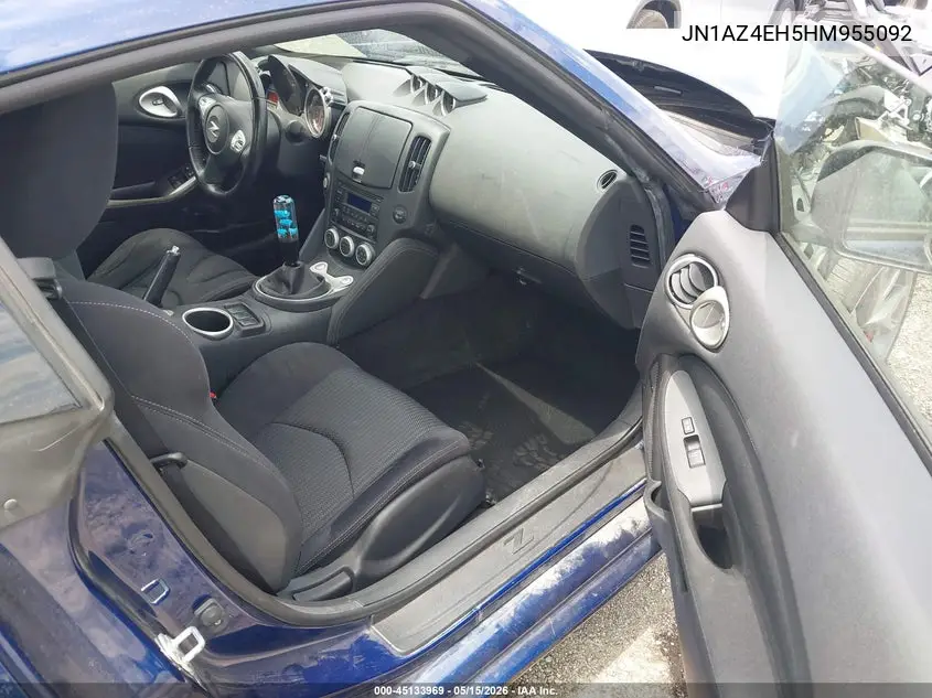 2017 Nissan 370Z Sport VIN: JN1AZ4EH5HM955092 Lot: 45133969