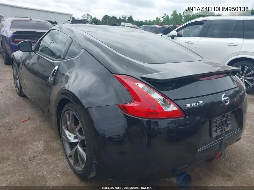 2017 Nissan 370Z Sport VIN: JN1AZ4EH0HM950138 Lot: 45277346
