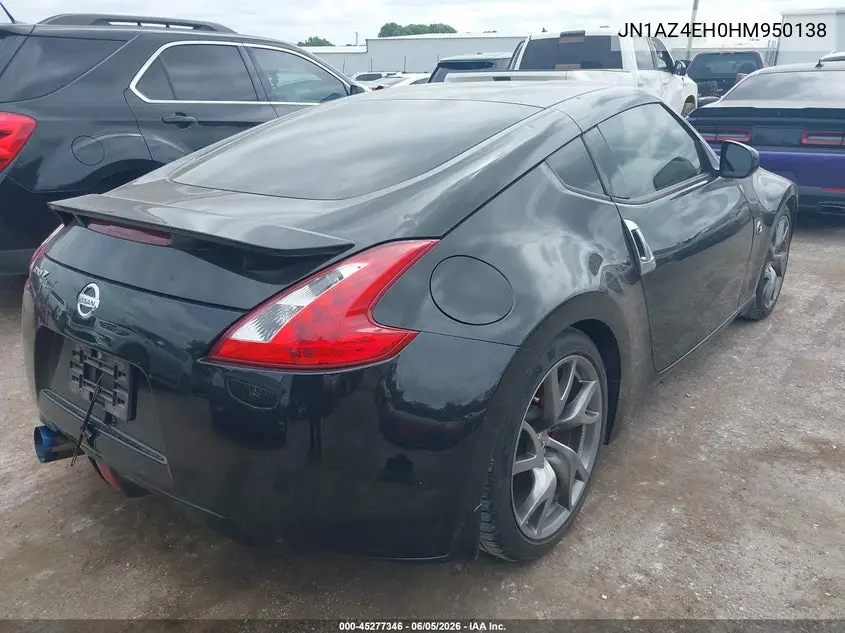 2017 Nissan 370Z Sport VIN: JN1AZ4EH0HM950138 Lot: 45277346