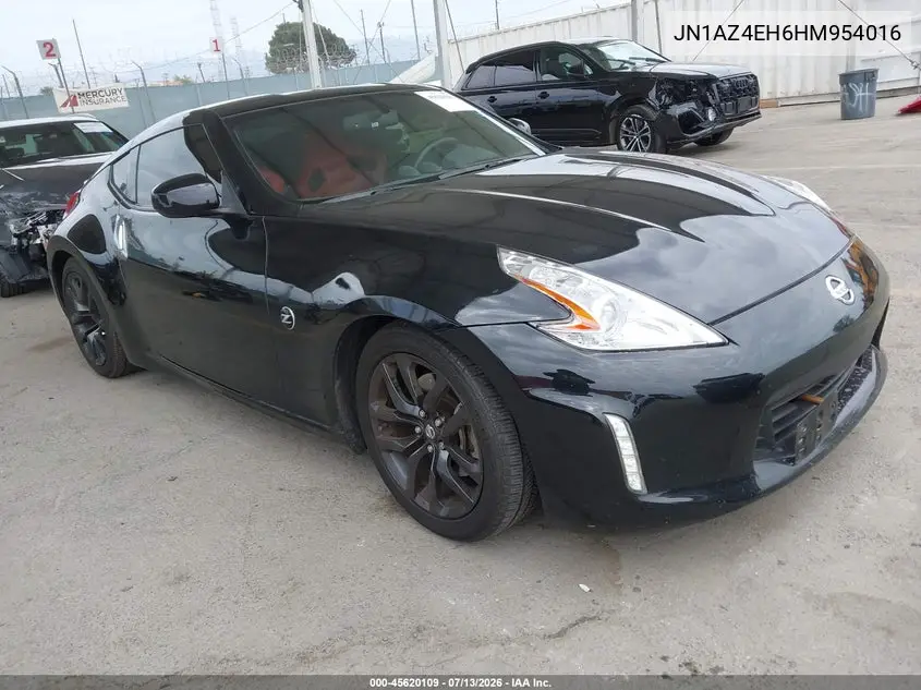 2017 Nissan 370Z VIN: JN1AZ4EH6HM954016 Lot: 45620109