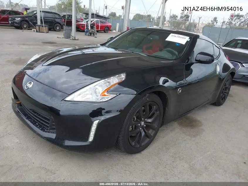 2017 Nissan 370Z VIN: JN1AZ4EH6HM954016 Lot: 45620109
