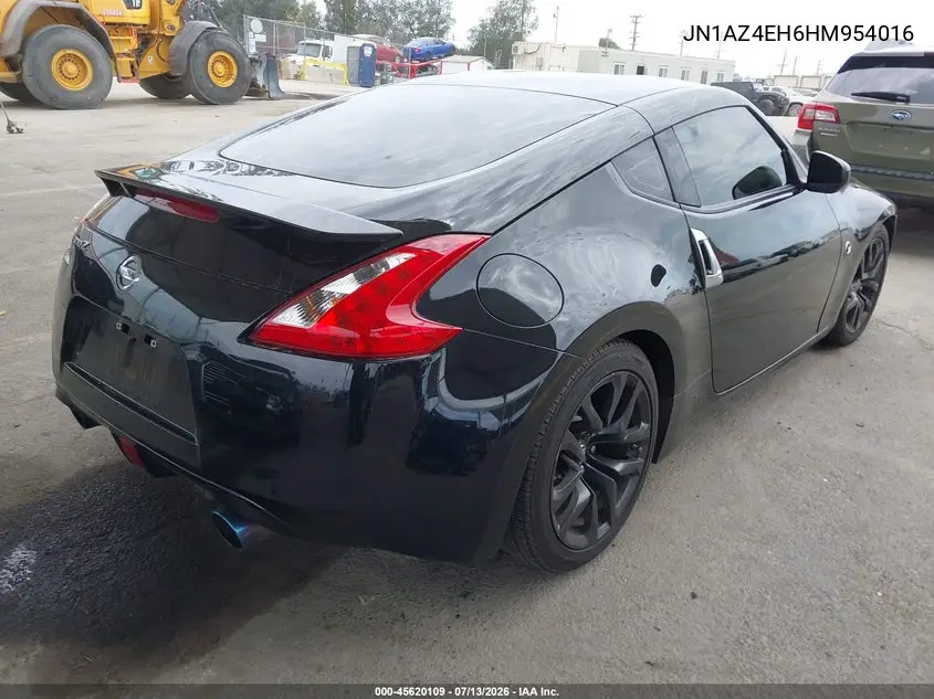 2017 Nissan 370Z VIN: JN1AZ4EH6HM954016 Lot: 45620109