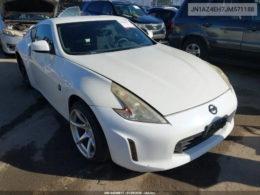 2018 Nissan 370Z VIN: JN1AZ4EH7JM571188 Lot: 44246617