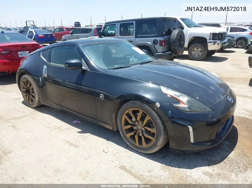2018 Nissan 370Z VIN: JN1AZ4EH9JM572018 Lot: 45325734