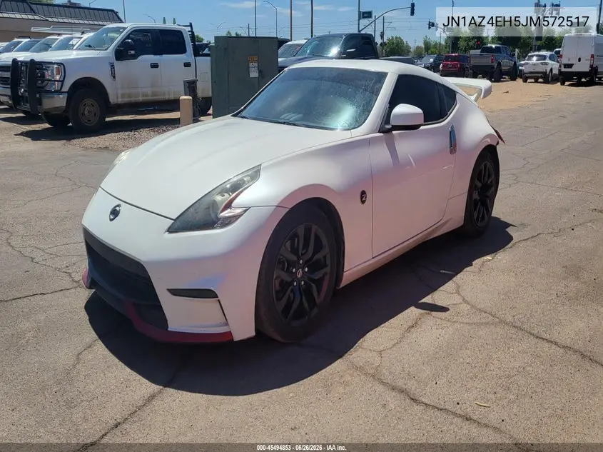 2018 Nissan 370Z VIN: JN1AZ4EH5JM572517 Lot: 45494853