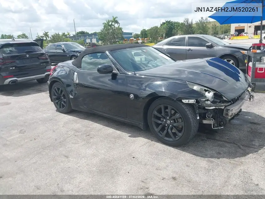 2018 Nissan 370Z Touring VIN: JN1AZ4FH2JM520261 Lot: 45541189