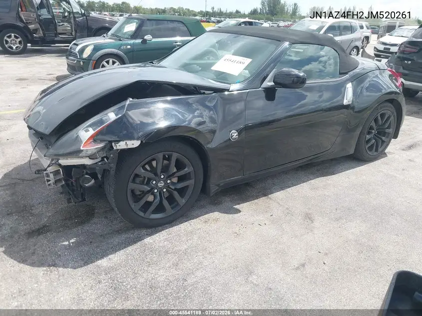 2018 Nissan 370Z Touring VIN: JN1AZ4FH2JM520261 Lot: 45541189