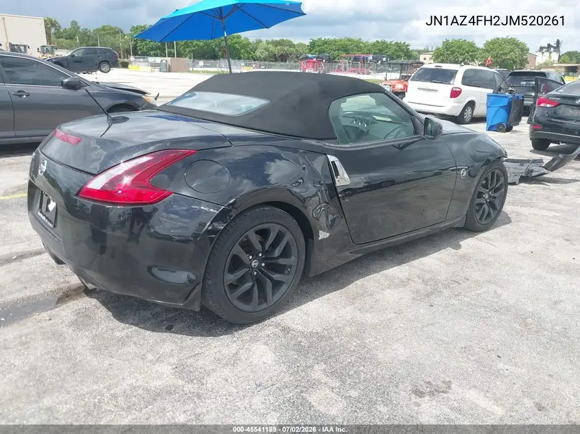 2018 Nissan 370Z Touring VIN: JN1AZ4FH2JM520261 Lot: 45541189