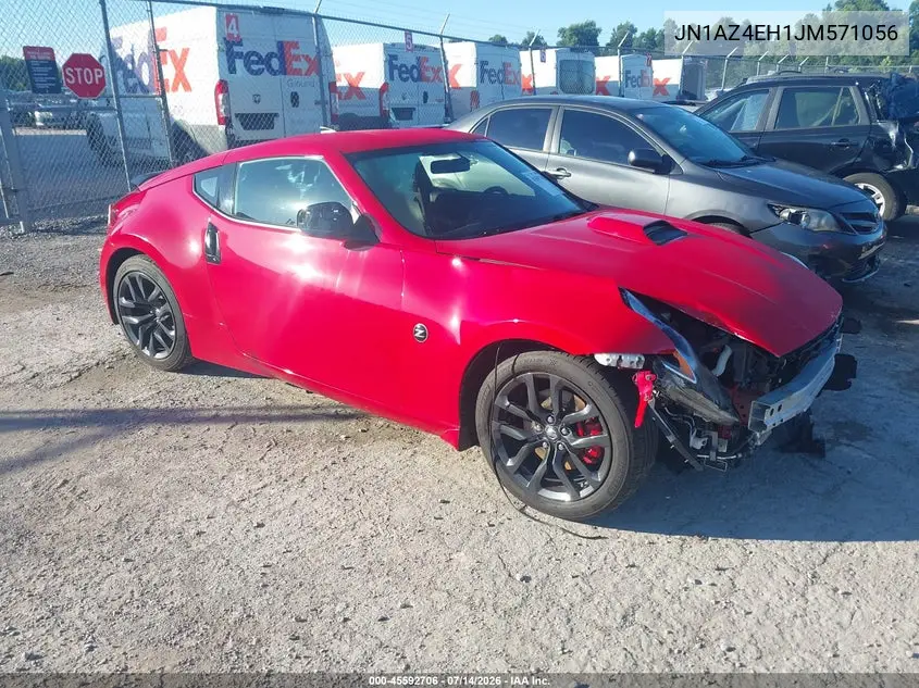 2018 Nissan 370Z VIN: JN1AZ4EH1JM571056 Lot: 45592706
