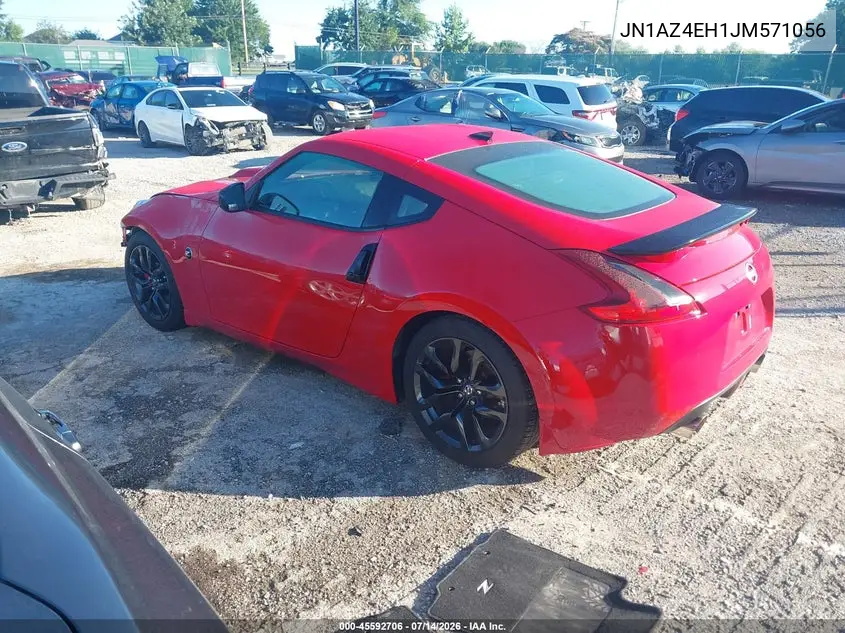 2018 Nissan 370Z VIN: JN1AZ4EH1JM571056 Lot: 45592706
