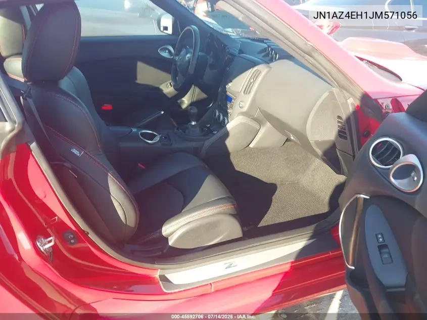 2018 Nissan 370Z VIN: JN1AZ4EH1JM571056 Lot: 45592706