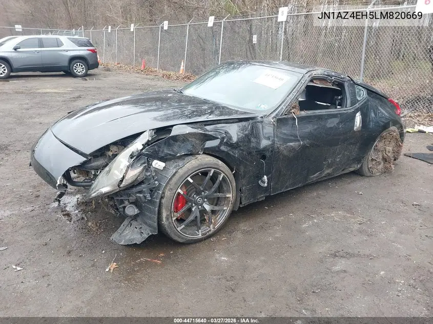 2020 Nissan 370Z Sport 6-Speed Manual VIN: JN1AZ4EH5LM820669 Lot: 44715640
