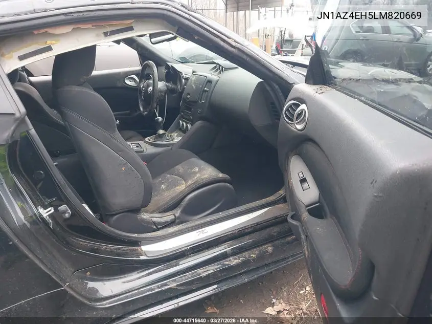2020 Nissan 370Z Sport 6-Speed Manual VIN: JN1AZ4EH5LM820669 Lot: 44715640