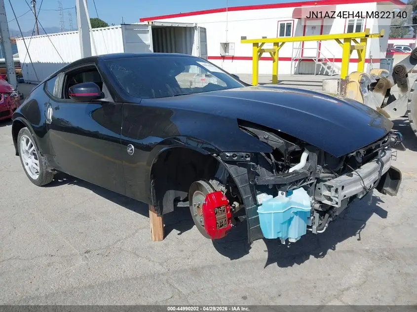 2020 Nissan 370Z Nismo 6-Speed Manual VIN: JN1AZ4EH4LM822140 Lot: 44990202