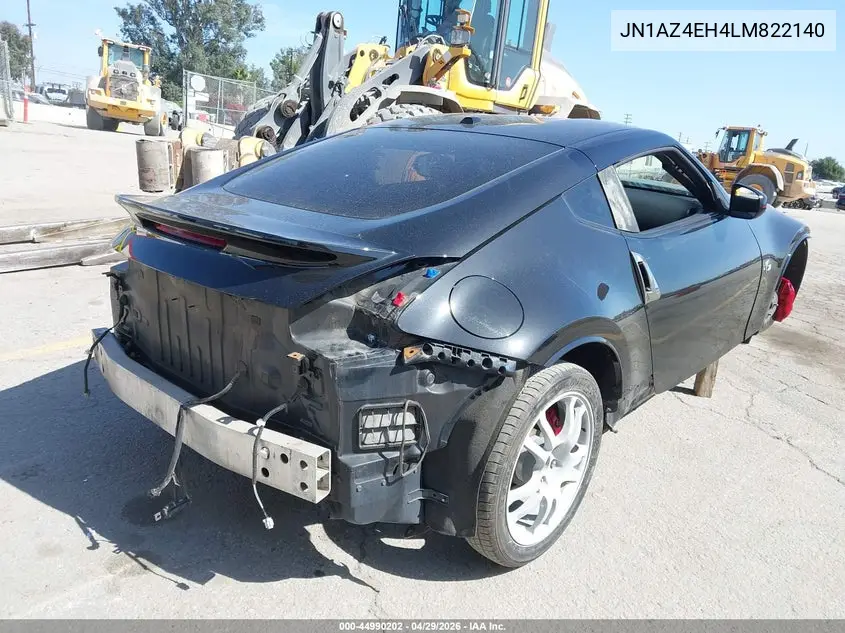 2020 Nissan 370Z Nismo 6-Speed Manual VIN: JN1AZ4EH4LM822140 Lot: 44990202