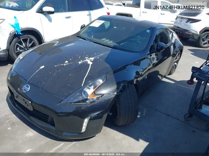 2020 Nissan 370Z Sport Touring 7-Speed Automatic VIN: JN1AZ4EHXLM821820 Lot: 45349369