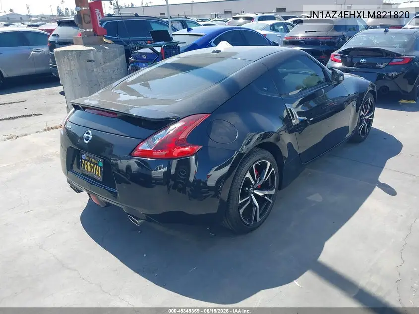 2020 Nissan 370Z Sport Touring 7-Speed Automatic VIN: JN1AZ4EHXLM821820 Lot: 45349369