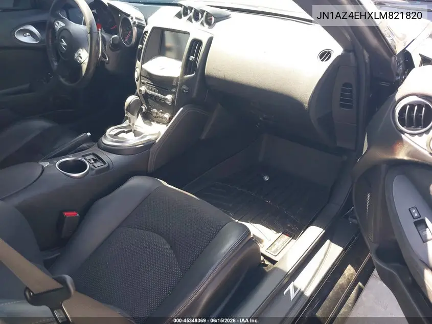 2020 Nissan 370Z Sport Touring 7-Speed Automatic VIN: JN1AZ4EHXLM821820 Lot: 45349369