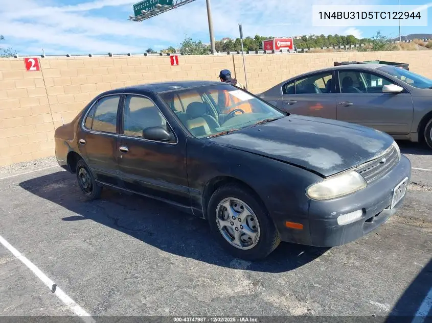 1996 Nissan Altima Xe/Gxe/Se/Gle VIN: 1N4BU31D5TC122944 Lot: 43747987