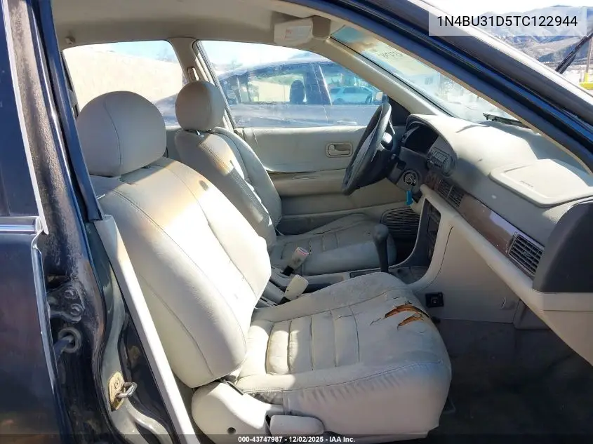 1996 Nissan Altima Xe/Gxe/Se/Gle VIN: 1N4BU31D5TC122944 Lot: 43747987