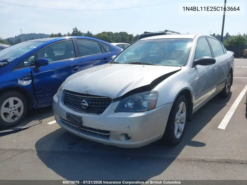 2005 Nissan Altima Se/Sl/Se-R VIN: 1N4BL11E25C163664 Lot: 40079078