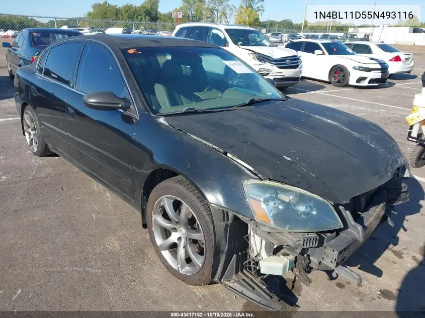 1N4BL11D55N493116 2005 Nissan Altima 3.5 Se