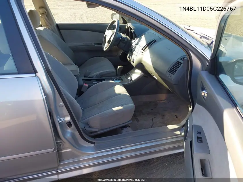 2005 Nissan Altima 3.5 Se VIN: 1N4BL11D05C226767 Lot: 45265686