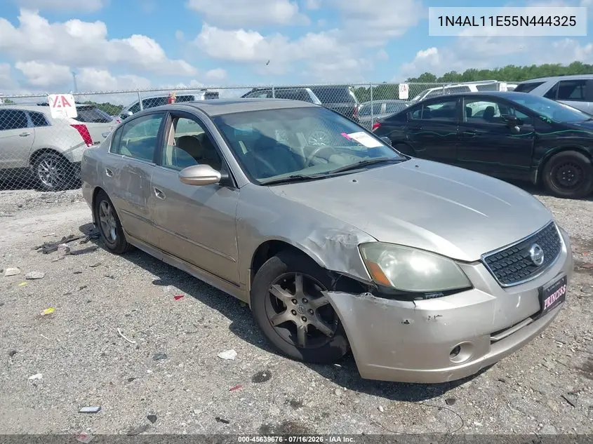 2005 Nissan Altima 2.5 S VIN: 1N4AL11E55N444325 Lot: 45639676