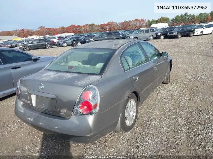 1N4AL11DX6N372952 2006 Nissan Altima 2.5 S
